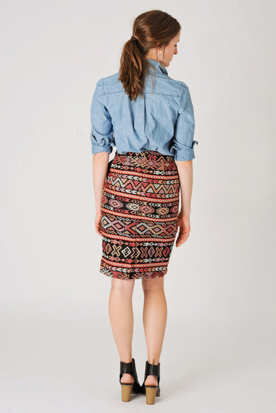 Mayan Pencil Skirt